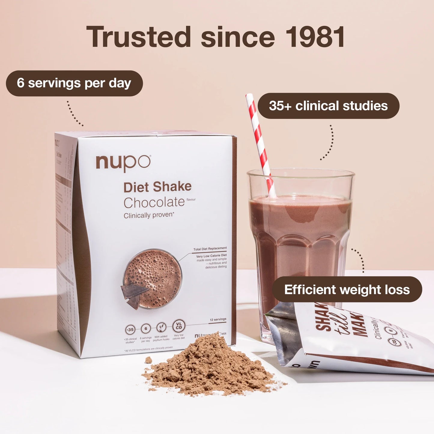 Nupo Diet Shake Chocolate